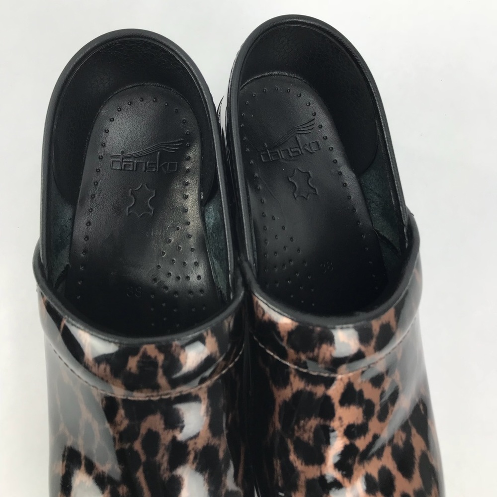 Dansko Leopard print woman’s clogs - Picture 6 of 6